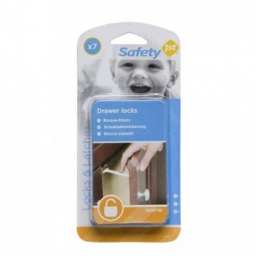 Safety 1st - Устройство за заключване на чекмедже (7бр./оп.) 